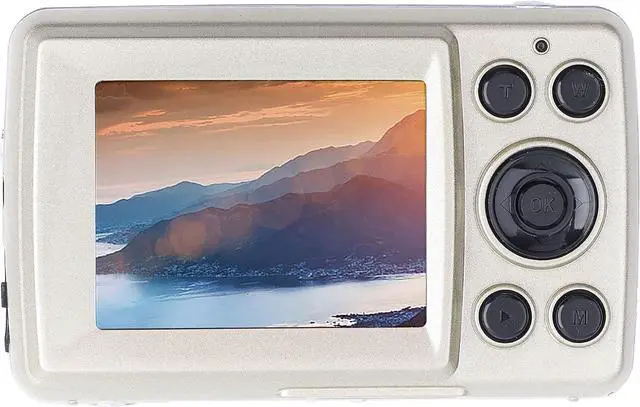 Alt view image 6 of 7 - Digital Camera, HD 720P Kids Camera 16MP Vlogging Camera, Anti Shake 16X Digital Zoom Compact Point and Shoot Camera Portable Small Camera Gifts for Teens Students Boys Girl (Gold)