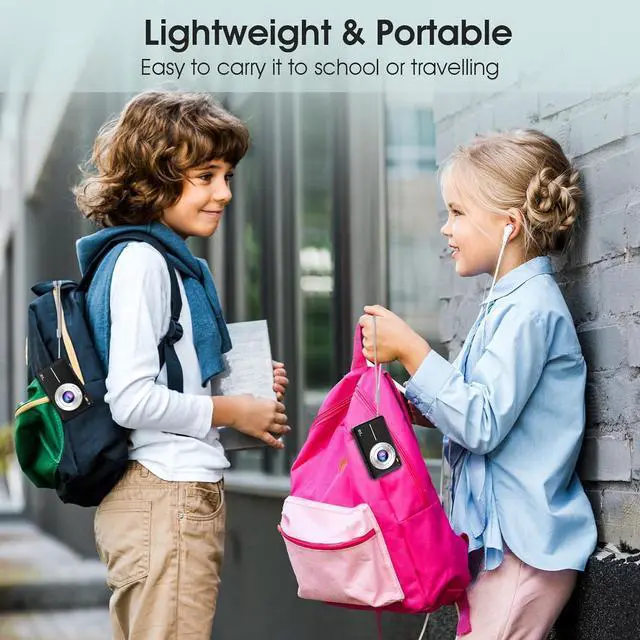 Alt view image 7 of 7 - Digital Camera, FHD 1080P Digital Camera for Kids with 32GB Card, 16X Zoom, Flashlight, 44MP Compact Point and Shoot Cameras Portable Small Digital Camera for Teens, Students, Boys Girls