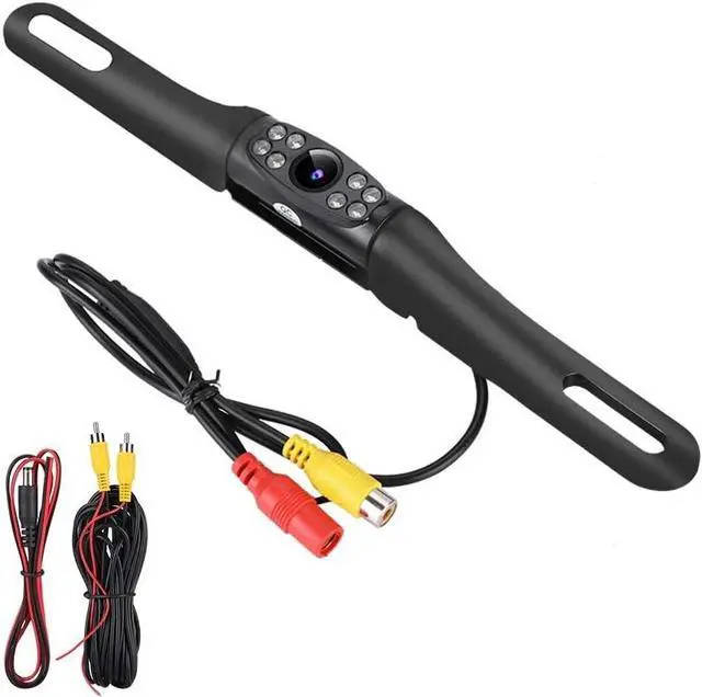 Alt view image 7 of 7 - Backup Camera for Car, Reversing Camera Kit, Waterproof Reverse Camera 170°, Universal Rear View Camera HD Rear View Camera 8 LED Parking Assistance Camera Night Vision