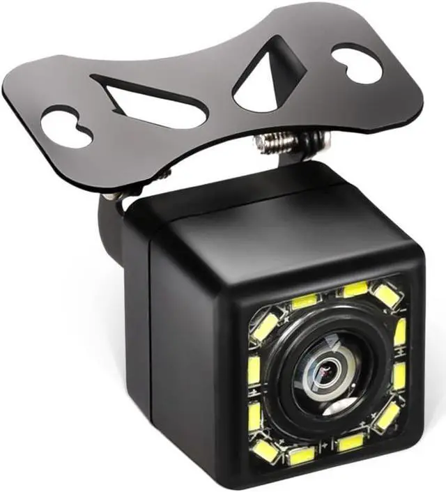 Main image of Backup Camera for Car, Car Rear View Reverse Camera 12 LED Night Vision, Waterproof Dustproof 170°Wide Angle Universal for Cars, SUVs, Vehicles, Trucks