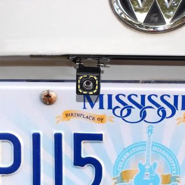 Alt view image 3 of 7 - Backup Camera for Car, Car Rear View Reverse Camera 12 LED Night Vision, Waterproof Dustproof 170°Wide Angle Universal for Cars, SUVs, Vehicles, Trucks