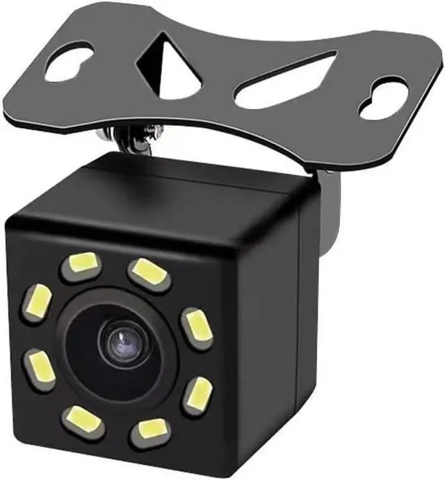 Main image of DUTTY Car Rear View Camera Universal 8 LED Night Vision Backup Parking Reverse Camera Waterproof 170 Wide Angle HD Color Image(HD-003)