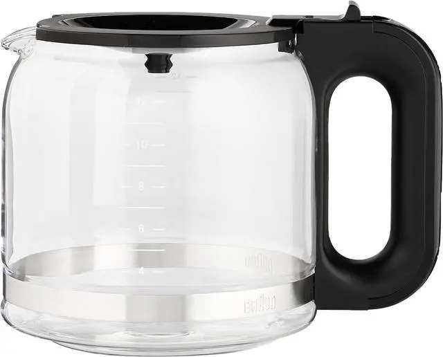 Alt view image 5 of 7 - Braun BrewSense Drip Coffee Maker - 12 Cup - KF7000BK, Black