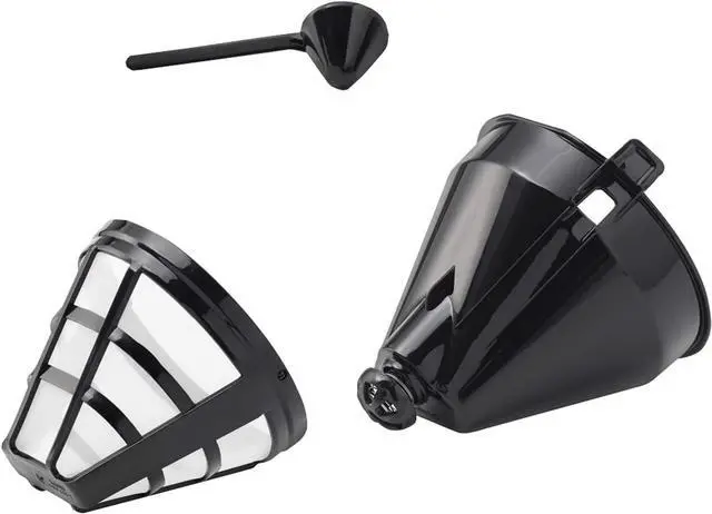 Alt view image 5 of 7 - Starfrit Programmable Drip Coffee Maker - 12 Cups - LCF Display - Stainless Steel Design