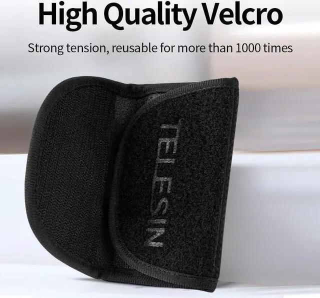 Alt view image 2 of 7 - TELESIN Backpack Mount Bag Belt Shoulder Strap Clip Holder Attachment w Adjustable Pad for GoPro Max Hero 11 10 9 8 7 6 5 4, DJI Action 3 4, Insta360 X3 GO3 Bike Motorcycle Hiking Cycling Accessories