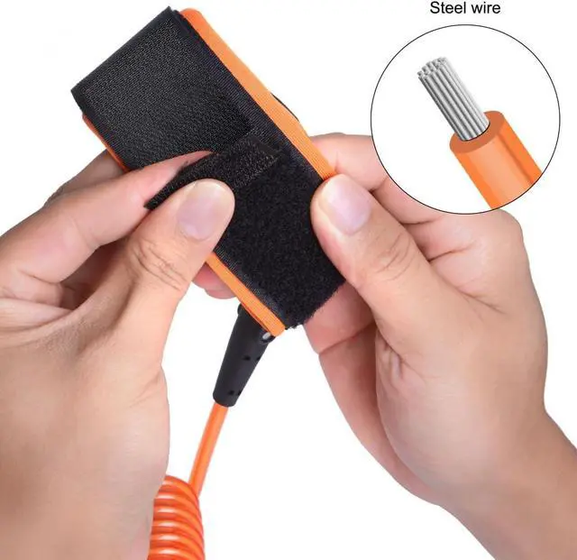 Alt view image 4 of 7 - Action Camera Non-Slip Handler Floating Hand Grip Holder Mount + Steel-cored Safety Wrist Strap for GoPro Sony Insta360 Olympus Akaso Underwater Camcorder Diving Surfing Snorkeling Rafting Kayak Scuba