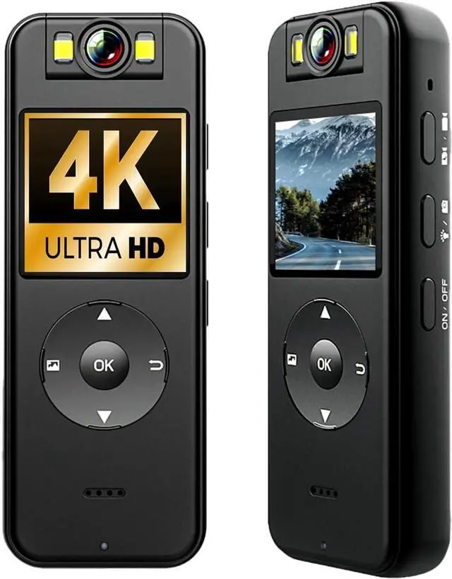 Main image of Jinpei 4K 3840×2160, 30FPS UHD Recording,1.4 in Screen Recorder,Body Cameras,Wearable Body Cam,Long Battery Life,Waterproof,Shockproof, JS-06B