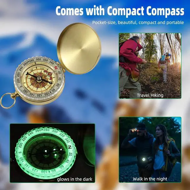 Alt view image 6 of 6 - CofunKool Binoculars for Adults High Power, 20x50 HD Binoculars for Bird Watching Hunting, with Compass Strap and Bag, Clear Vision, BAK4 Prism, FMC Lens (Black)