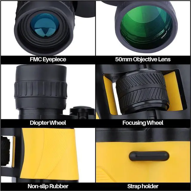 Alt view image 5 of 7 - Binoculars for Adults - 20x50 High Power Binoculars for Adults Bird Watching Hunting Stargazing