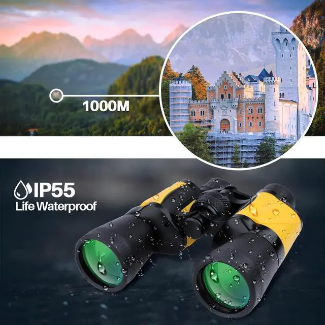 Alt view image 2 of 7 - Binoculars for Adults - 20x50 High Power Binoculars for Adults Bird Watching Hunting Stargazing