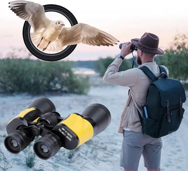 Alt view image 4 of 7 - Binoculars for Adults - 20x50 High Power Binoculars for Adults Bird Watching Hunting Stargazing