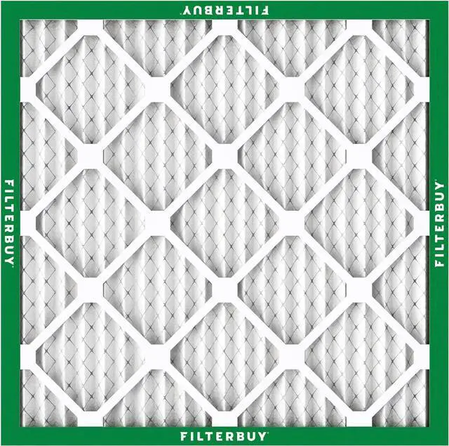Alt view image 7 of 7 - Filterbuy 23.5x23.5x1 Air Filter MERV 8 Dust Defense (2-Pack), Pleated HVAC AC Furnace Air Filters Replacement (Actual Size: 23.38 x 23.38 x 1.00 Inches)