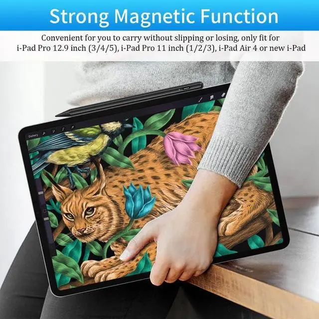 Alt view image 7 of 7 - Stylus Pen 3rd Gen with Palm Rejection, Tilt & Magnetic for Apple iPad 2018-2022, MpioLife Smooth Fine Tip, High Precision iPad Pencil for iPad 6/7/8/9, iPad Air 3/4/5, iPad Mini 5/6, iPad Pro 11/12.9