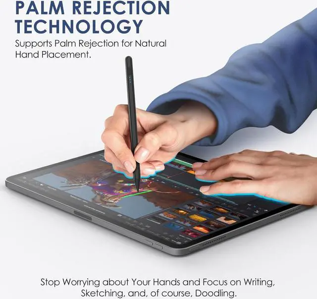 Alt view image 4 of 7 - Stylus Pen for iPad 2018-2023, 2X Fast Charge iPad Pencil 2nd Generation Compatible with Apple iPad Pro 11/12.9 inch, iPad Mini 5/6, iPad Air(5/4/3), iPad (10/9/8/7/6)