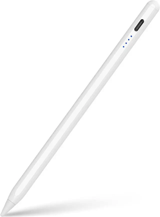 Main image of Stylus Pen for iPad Pencil 10th Gen, Stylus Pencil for iPad 9th Gen, Pen for iPad(2018-2024) with Palm Rejection& Tilt Sensitivity, Work for iPad 6-10, Air 3/4/5, Mini 5/6, Pro 11/12.9" (White)