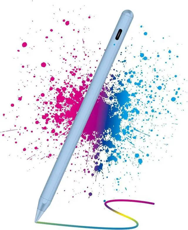 Main image of Stylus Pen for Apple iPad(2018-2024) with Palm Rejection, Active Pencil Compatible with Apple iPad 10th/9th/8th/7th/6th Gen, iPad Air 5th/4th/3rd Gen,iPad Pro 11 & 12.9 inch, iPad Mini 6th/5th Gen