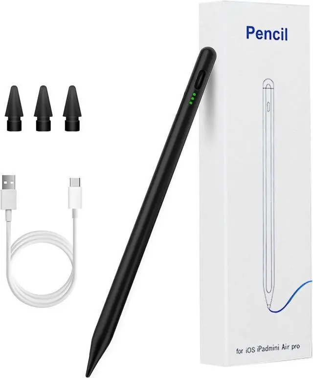 Main image of Stylus Pen for iPad 2018-2024, 15mins Fast Charge apple Pencil 2nd Generation, Magnetic Tilt Sensitivity and Palm Rejection, Work for iPad Pro 11"/12.9", iPad Mini 5/6, iPad Air 3/4/5, iPad 6/7/8/9/10
