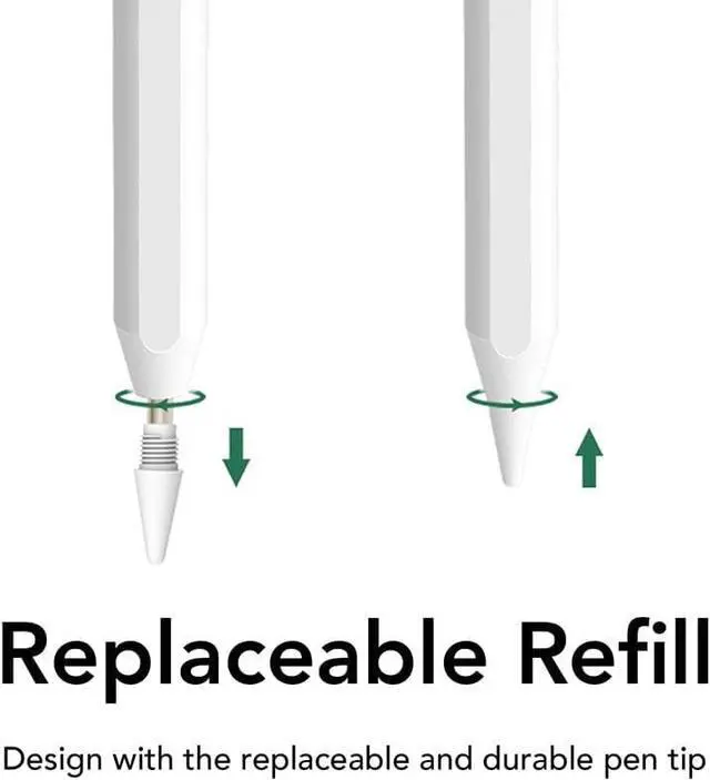 Alt view image 4 of 7 - Stylus Pen for iPad with Palm Rejection, Active Pencil Compatible with (2018-2024) iPad Pro (11/12.9 Inch),iPad 6/7/8th Gen, iPad Mini 5th Gen, iPad Air 3rd/4th Gen for Precise Writing/Drawing