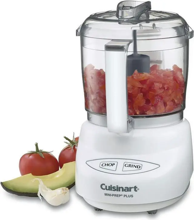 Alt view image 4 of 7 - Cuisinart DLC-2AC Mini-Prep Plus Processor, White