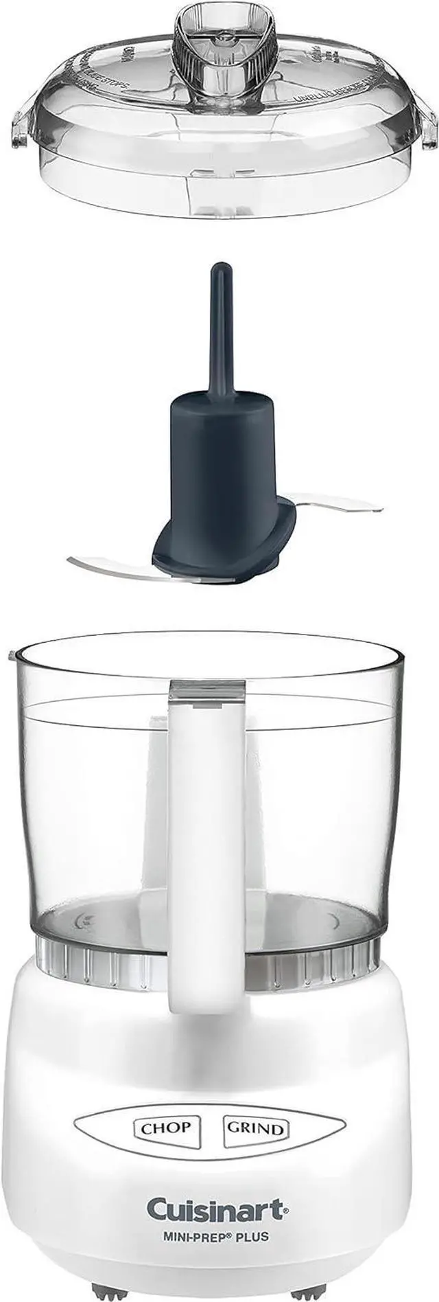 Alt view image 6 of 7 - Cuisinart DLC-2AC Mini-Prep Plus Processor, White