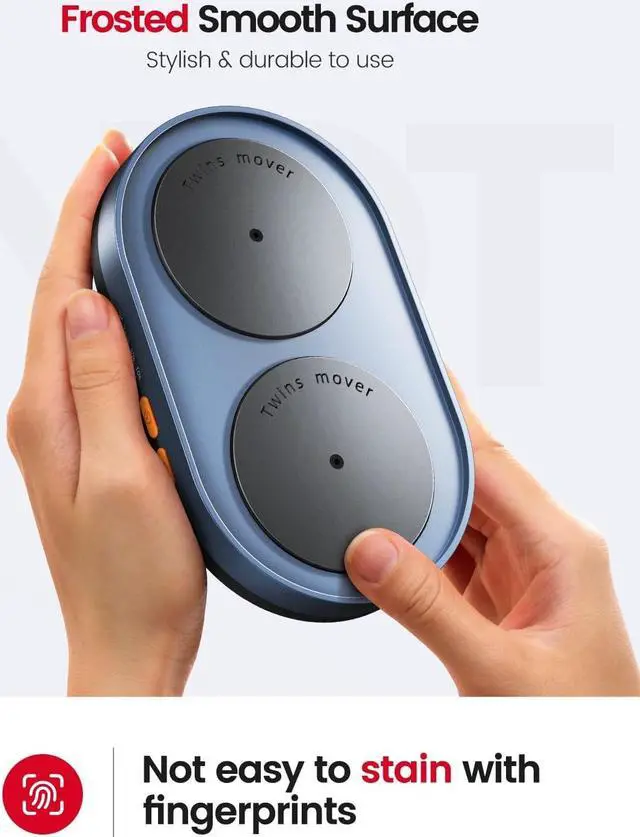 Alt view image 4 of 7 - Vaydeer Dual Turntable Mouse Mover,Undetectable Mouse Mover Jiggler Device with Adjustable Intervals & LED Screen Simulates Realistic Mouse Movement, Keep PC/Laptop Active to Improve Work Efficiency