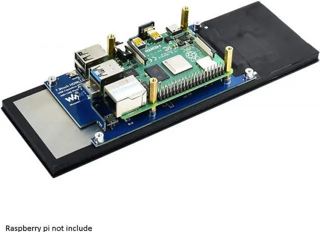 Alt view image 5 of 7 - Waveshare 7.9inch Capacitive LCD HDMI Display,Mini Monitor,400×1280 Hardware Resolution IPS Touch Screen with Toughened Glass Cover Supports All Versions of Raspberry Pi Jetson Nano Windows