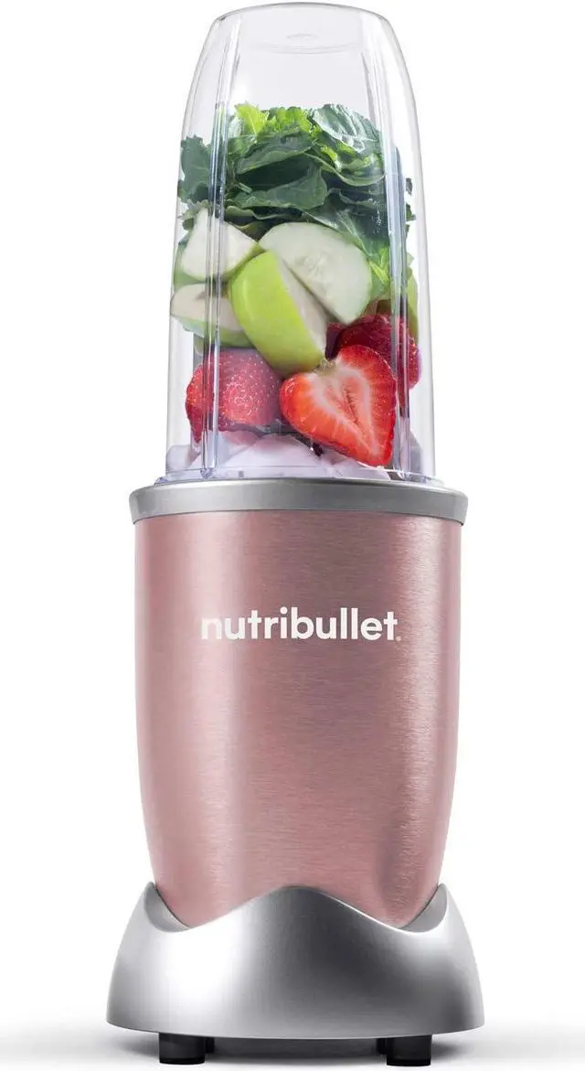 Alt view image 3 of 6 - NutriBullet PRO Single Serve Blender (900W) in Rose Gold (NB9-0902RG)