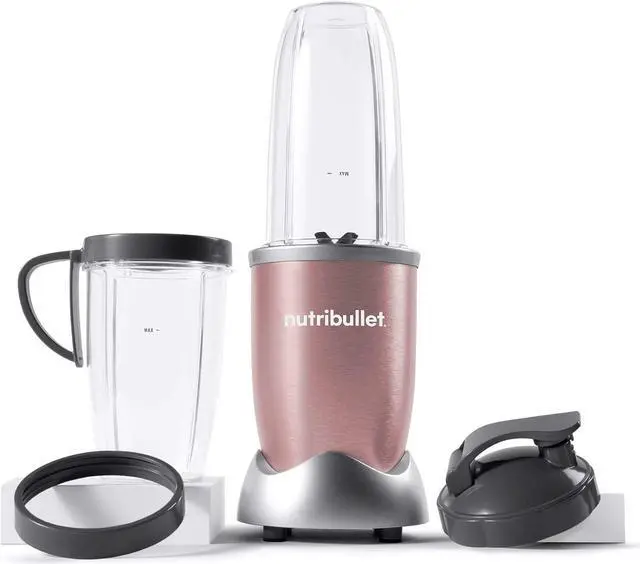 Alt view image 2 of 6 - NutriBullet PRO Single Serve Blender (900W) in Rose Gold (NB9-0902RG)