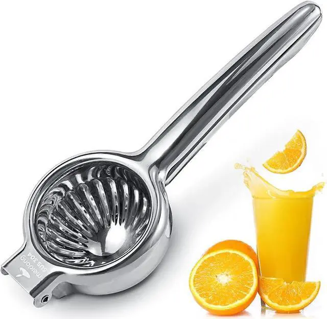 Main image of Upgraded Lemon Squeezer meidong Super Stainless Steel 304 Hand Press Juicer Manual Citrus for Juicing Lemon & Limes, Vegetables