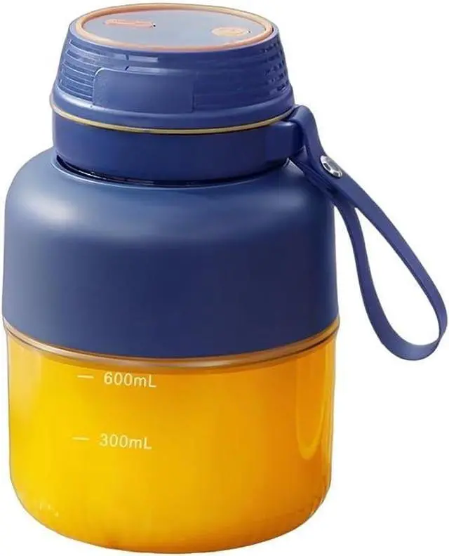 Main image of ANQIA Portable Blender for Shakes and Smoothies 30oz Small Personal Blender with 10 Blades Portable Juicer Blender for Travel, Sports, Kitchen Blue