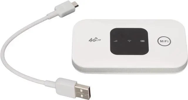 Alt view image 3 of 7 - Portable Internet Hotspot High Stability, Increase Coverage, Design, Supports 8 to 10 Users, Durable Material, 4G LTE, SIM Card Router