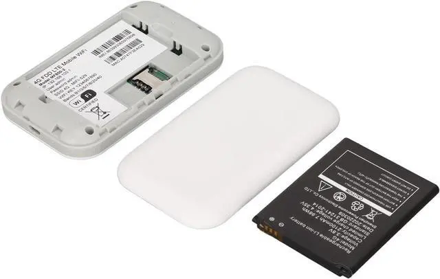 Alt view image 6 of 7 - Portable Internet Hotspot High Stability, Increase Coverage, Design, Supports 8 to 10 Users, Durable Material, 4G LTE, SIM Card Router