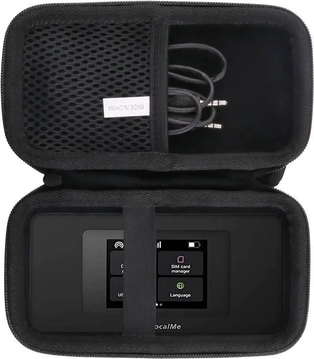 Main image of JINMEI Hard EVA Carrying Case Compatible with for GlocalMe DuoTurbo 4G LTE WiFi Mobile Hotspot/GlocalMe G4 Pro 4G LTE Mobile Hotspot Router Storage Case.