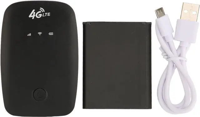 Alt view image 7 of 7 - Mobile WiFi Hotspot, H808 SIM Card Slot 4G LTE Mobile Router,with 2100mAh Battery,Sharing Up to 10 Users,LED Display,WiFi Router for Car Users Business Travelers