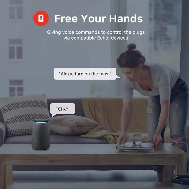 Alt view image 2 of 6 - THIRDREALITY ZigBee Smart Plug 4 Pack with Real-time Energy Monitoring,15A Outlet,Timer Function,ETL Certified,ZigBee Hub Required,Work with Home Assistant,Compatible Echo Devices and SmartThings