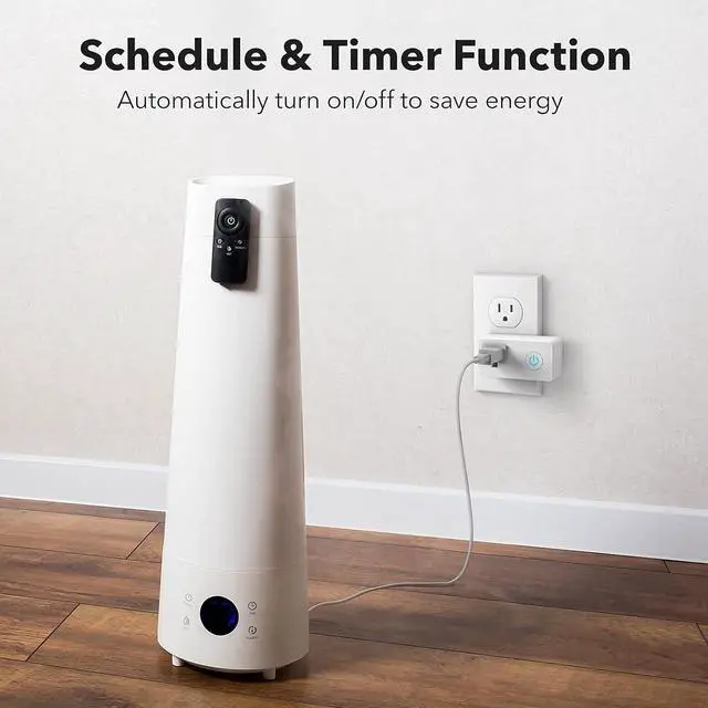 Alt view image 3 of 7 - BN-LINK WiFi Heavy Duty Smart Plug Outlet, No Hub Required with Timer Function, White, Compatible with Alexa and Google Assistant, 2.4 Ghz Network Only (4 Pack)