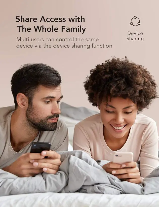 Alt view image 4 of 7 - Nooie Smart Plug Works with Alexa Google Home WiFi Outlet Mini Smart Socket with Child Lock and Timer Countdown Function, No Hub Required for Smart Home Life (4 Pack)