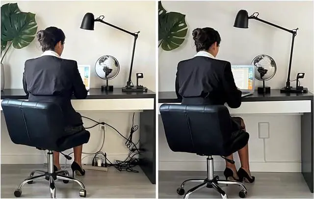 Alt view image 4 of 6 - Sleek Socket 6 Outlet Surge Protector, Ultra-Thin Outlet Concealer with Cord Concealer Kit, 6-Foot Cord, Universal Size, UL Certified (Ideal for Home Office & Home Theater) White