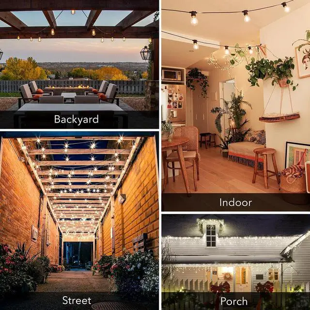 Alt view image 4 of 7 - BN-LINK Heavy Duty Dual Outlet Outdoor Smart WiFi Plug Timer Outlet Switch, Compatible with Alexa and Google Assistant 2.4 GHz Network only