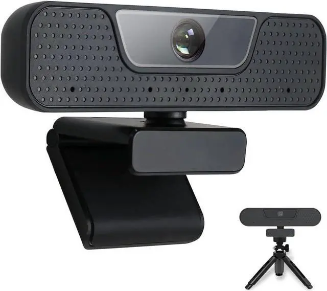 Main image of EICKMO 4K Webcam 8MP HD Live Video Conference Camera with Built-in 4 Microphones 360 Degree Swivel Computer Web Camera with Privacy Shutter and Tripod USB Webcam for PC Mac Laptop Desktop Computer