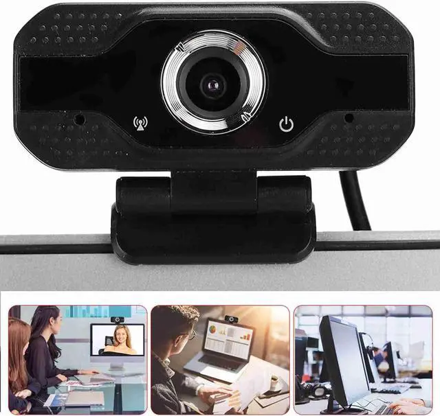 Alt view image 5 of 7 - 1080P Webcam with 3D Digital Noise Reduction Microphone, 2MP HD Web Camera USB, DriverFree Webcams for Video Streaming, Conference, Game,Study