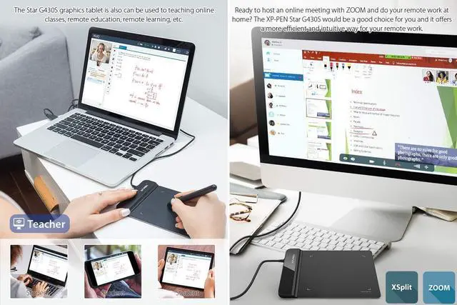 Alt view image 7 of 7 - XP-Pen G430S OSU Tablet Ultrathin Graphic Tablet 4 x 3 inch Digital Tablet Drawing Pen Tablet for osu! (8192 levels pressure)