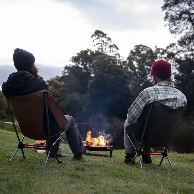 Alt view image 6 of 7 - Naturehike Portable Camping Chair Compact Ultralight Folding Backpacking Chairs, Large Collapsible Foldable Packable Lightweight Backpack Chair in a Bag for Outdoor, Camp, Picnic, Hiking