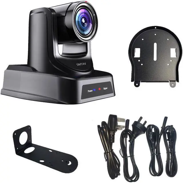 Alt view image 5 of 5 - SMTAV PTZ Camera with 3G-SDI 20X Optical Zoom HDMI and IP Streaming Outputs,Broadcast Live Streaming Camera for Conference,Events With bracket