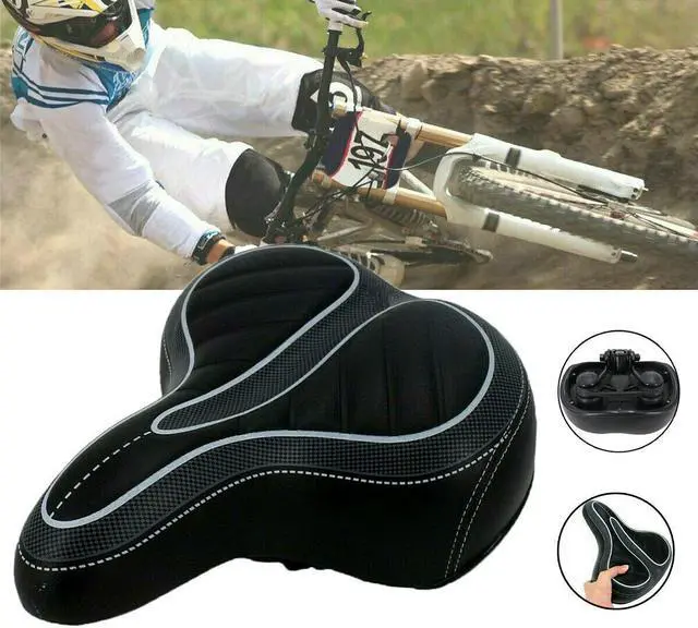 Alt view image 2 of 6 - E-bike Bicycle Seat for Women Man Healthy Gel Bike Saddle Extremely Comfortable