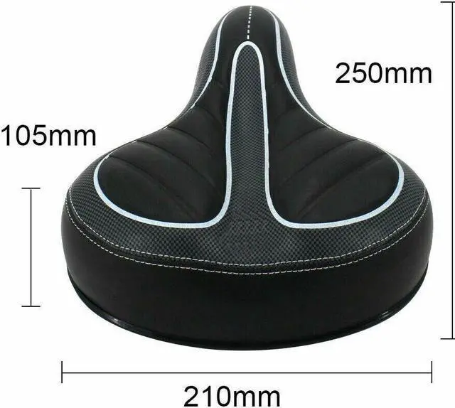 Alt view image 6 of 6 - E-bike Bicycle Seat for Women Man Healthy Gel Bike Saddle Extremely Comfortable