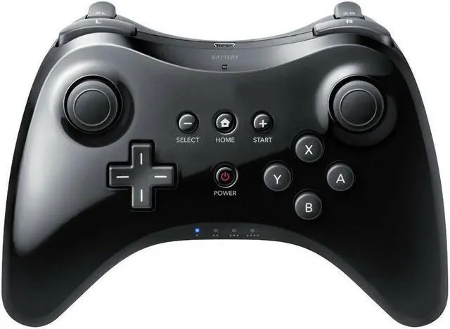 Main image of New Black High Quality U Pro Bluetooth Wireless Controller for  Wii U