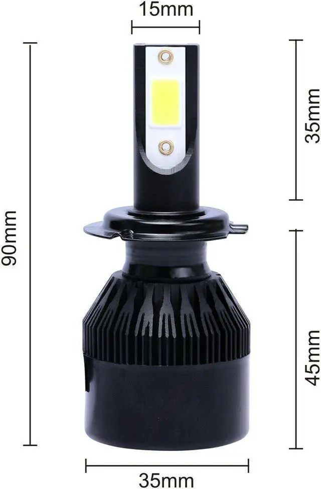 Alt view image 2 of 6 - For Hyundai Sonata 2011 2012 2013 2014 LED Headlight Bulbs + FOG LAMP Combo Kit
