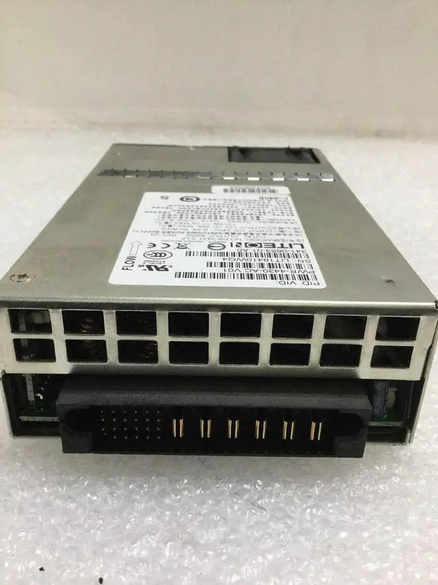 Alt view image 3 of 3 - PWR-4430-AC 341-0653-01 400W Power Supply For ISR4430 Series Router