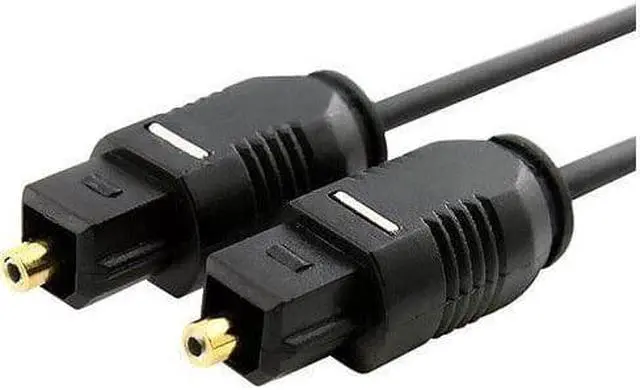 Main image of 20Ft Toslink Optical Fiber Optic Male SPDIF Digital Audio Cord Shield Gold Cable